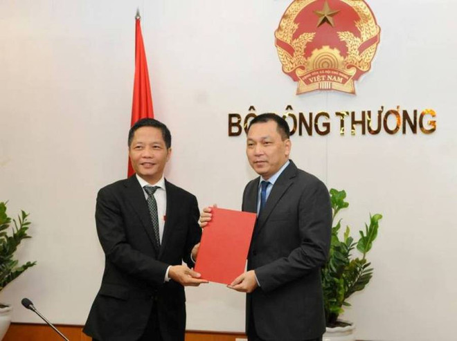 Trao quyết định Thứ trưởng Bộ Công Thương cho ông Đặng Hoàng An ảnh 1