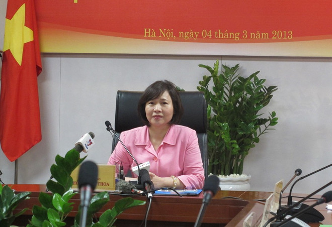 Bộ Công Thương xác nhận việc xin nghỉ của Thứ trưởng Hồ Thị Kim Thoa ảnh 1