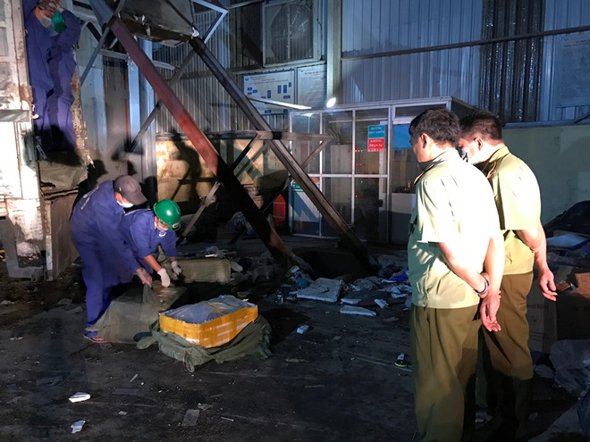 Tiêu hủy 11,5 tấn nầm lợn không rõ nguồn gốc, giá trị gần 1,8 tỷ đồng ảnh 1