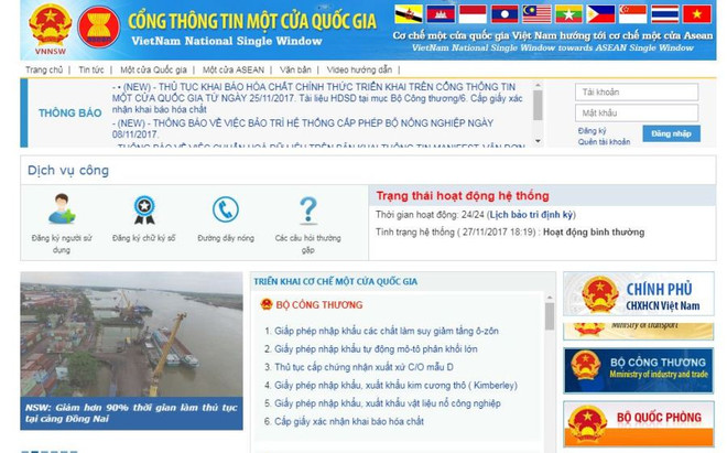 Doanh nghiệp được nhận kết quả ngay khi khai báo hóa chất trực tuyến ảnh 1