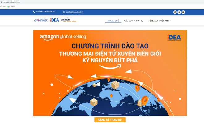 Cảnh báo mạo danh logo, tên Amazon Global Selling Việt Nam để lừa đảo ảnh 1