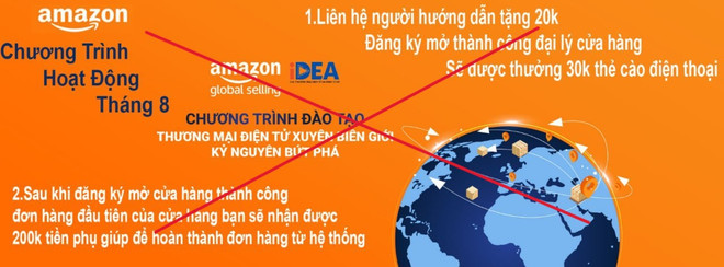 Cảnh báo mạo danh logo, tên Amazon Global Selling Việt Nam để lừa đảo ảnh 2