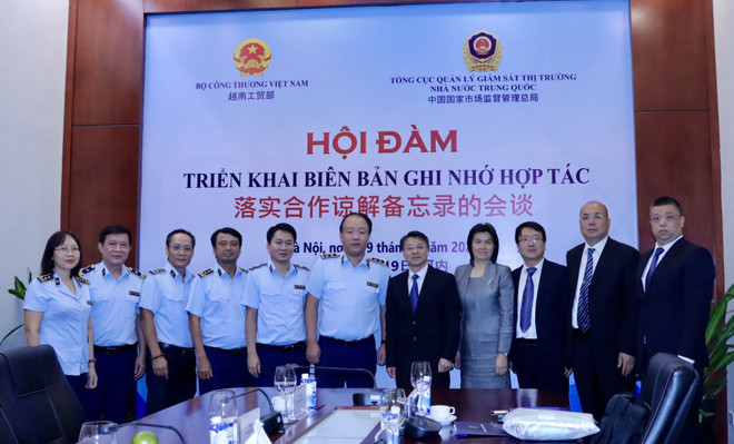 Hợp tác Việt Nam-Trung Quốc về sở hữu trí tuệ, bảo vệ người tiêu dùng ảnh 1