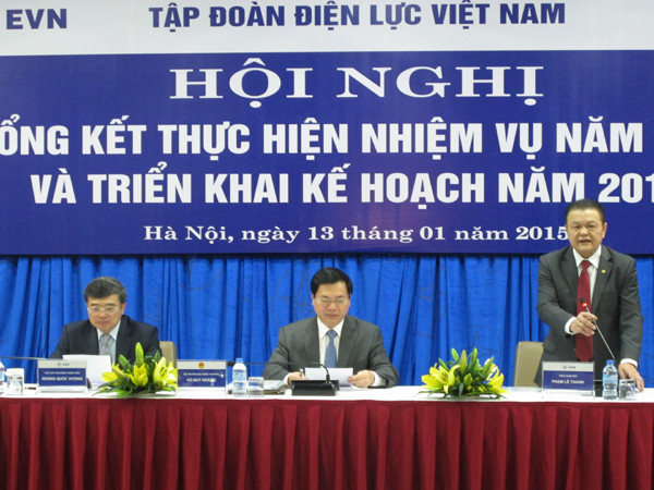 EVN ưu tiên mục tiêu giảm tổn thất điện năng trong năm 2015 ảnh 1