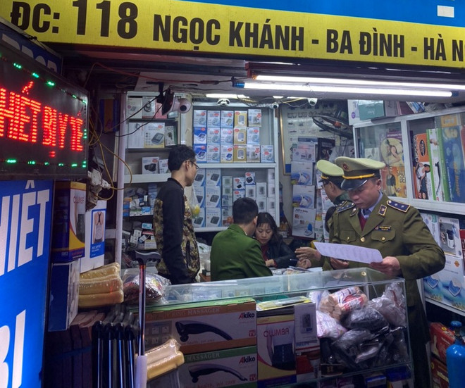 Quản lý thị trường thành lập Tổ thường trực phòng chống virus corona ảnh 1