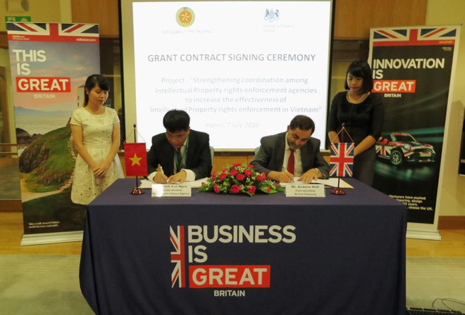 Anh hỗ trợ Việt Nam tăng cường thực thi Quyền sở hữu trí tuệ ảnh 1