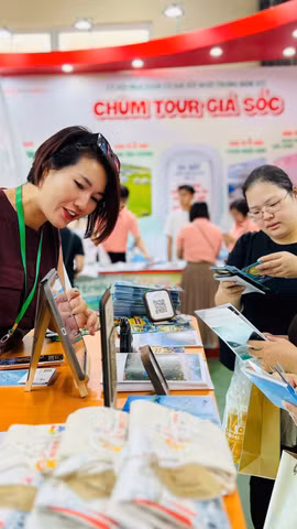 Hoạt động xúc tiến, quảng bá tại các hội chợ quốc tế được kỳ vọng góp phần mở cơ hội hợp tác cho kinh tế du lịch. (Ảnh minh họa: Xuân Mai/Vietnam+)