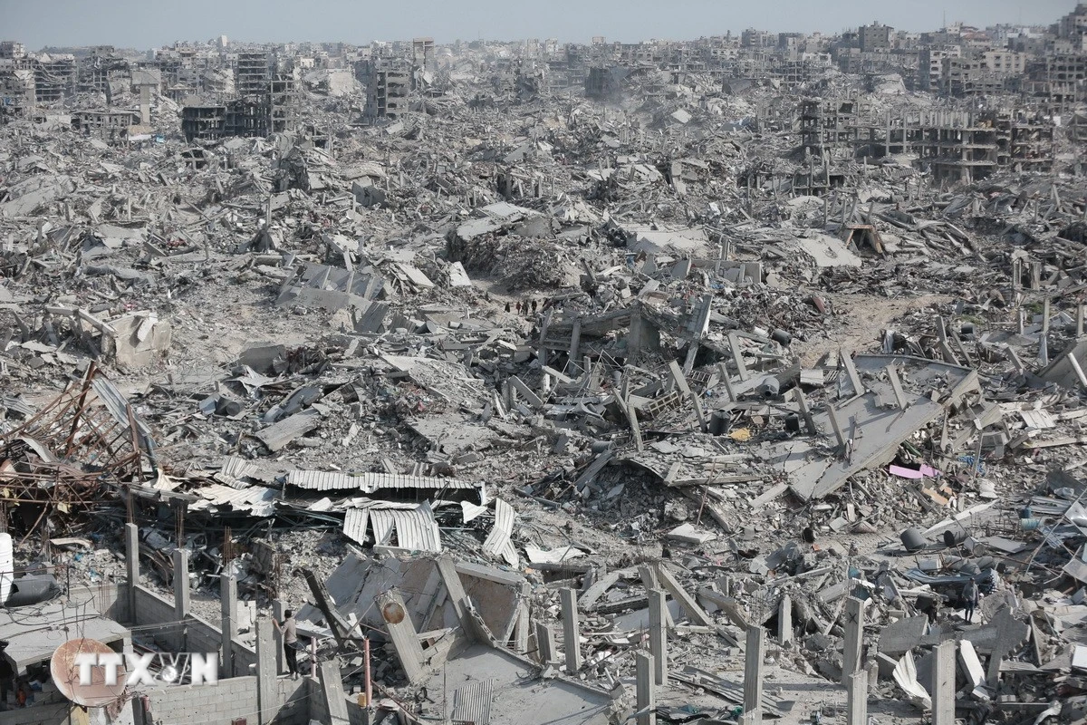 Gaza thiệt hại hơn 57 tỷ USD sau hai năm xung đột