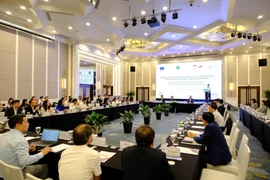 Hội thảo "Hiện đại hóa công tác thống kê thuế, chia sẻ dữ liệu phục vụ công tác dự báo và quản lý thu ngân sách Nhà nước". (Ảnh: Cục Thuế)