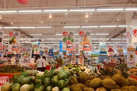 Sự tăng trưởng được thúc đẩy bởi nhu cầu tiêu dùng, du lịch của người dân tăng cao trong các kỳ nghỉ lễ, Tết, cùng với số lượng khách quốc tế đến Việt Nam tăng cao. (Ảnh: Vietnam+)