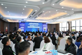 Viet Industry 2026 - Triển lãm Quốc tế về Hạ tầng chính thức được công bố với chủ đề “Xây dựng và Tiện ích Công nghiệp,” ngày 6/1. (Ảnh: Vietnam+)