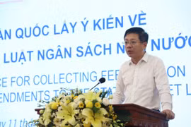 Điểm nhấn quan trọng của việc sửa đổi Luật lần này là tăng tính phân cấp, phân quyền, tăng sự chủ động cho các địa phương. (Ảnh: Vietnam+)