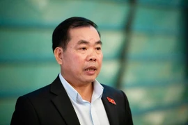 Đại biểu Quốc hội Nguyễn Quang Huân chia sẻ ba điểm mới nổi bật của kỳ bầu cử Quốc hội khóa XVI. (Ảnh: Vietnam+)