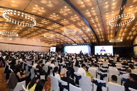 Diễn đàn Việt Nam 2026 thúc đẩy chuyển đổi xanh, hợp tác đa phương, nâng cao năng lực cạnh tranh và phát triển bền vững hướng tới mục tiêu Net Zero 2050. (Ảnh: Vietnam+)