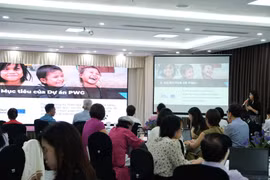 Dự án PWG tập trung vào giải pháp trực diện giúp phụ nữ làm chủ công nghệ và quy trình sản xuất mới, từ đó tự chủ hơn về kinh tế. (Ảnh: Vietnam+)