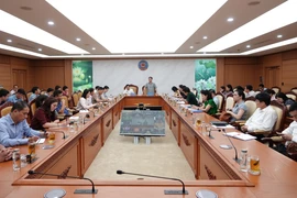 Ngày 17/6, Bộ Tài chính tổ chức Hội nghị phổ biến, triển khai kịp thời các văn bản quy phạm pháp luật trong lĩnh vực quản lý, sử dụng tài sản công mới được ban hành tới các bộ ngành, địa phương. (Ảnh: CTV/Vietnam+)