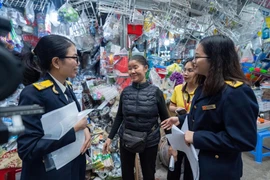 Kế hoạch 60 ngày cao điểm chuyển đổi mô hình từ thuế khoán sang kê khai. (Ảnh: Vietnam+)