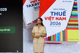Ngày 12/5, Bộ Tài chính lần đầu tiên ra mắt Sách Trắng Thuế Việt Nam. (Ảnh: Vietnam+)