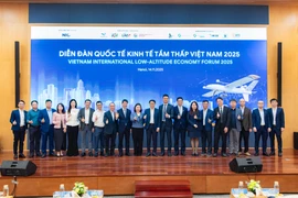 Diễn đàn quốc tế Kinh tế tầm thấp Việt Nam 2025, ngày 14/11. (Ảnh: Vietnam+)