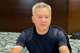 Ông Thomas Nguyễn, Giám đốc Thị trường Toàn cầu của Công ty Chứng khoán SSI, khuyến nghị Việt Nam cần phải xây dựng một hệ thống cơ sở hạ tầng blockchain của riêng mình. (Ảnh: Vietnam+)