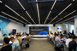 Đây cũng là hoạt động nằm trong khuôn khổ dự án “Thao trường An ninh mạng Việt Nam,” do Bộ Tài chính phát triển. (Ảnh: Vietnam+)