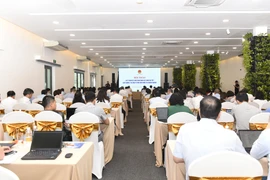 Bộ Tài chính đã tổ chức Hội thảo lấy ý kiến của các Bộ, ngành, Tập đoàn, Tổng công ty Nhà nước và các tổ chức liên quan đối với ba dự thảo Nghị định quy định chi tiết Luật Quản lý và đầu tư vốn Nhà nước tại doanh nghiệp. (Ảnh: CTV/Vietnam+)