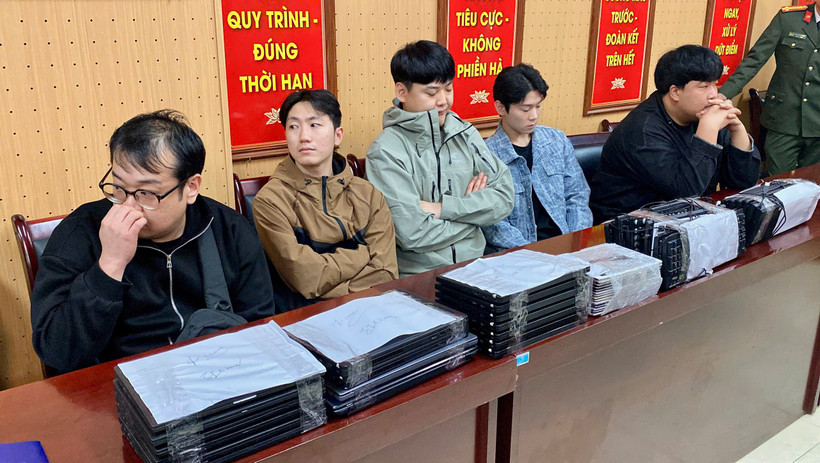 Các đối tượng trong vụ việc. (Ảnh: CAHN)