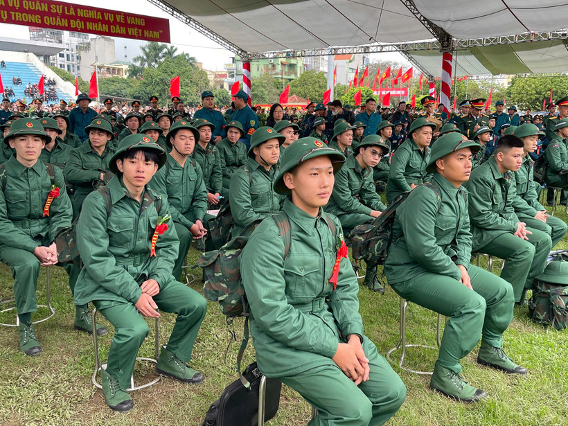 Ngày hội tòng quân: Tuổi trẻ Thủ đô sẵn sàng lên đường bảo vệ Tổ quốc