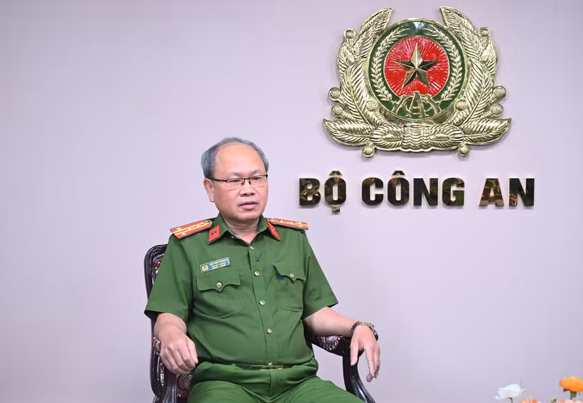 Đại tá Ngô Như Cường, Phó Cục trưởng Cục Cảnh sát quản lý hành chính về trật tự xã hội. (Ảnh: BCA)