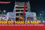 Hà Nội đẩy nhanh tiến độ phá dỡ tòa nhà 'Hàm cá mập'