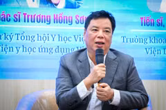 Tiến sỹ Trương Hồng Sơn - Phó Tổng Thư ký Tổng hội Y học Việt Nam, Viện trưởng Viện Y học ứng dụng Việt Nam. (Ảnh: PV/Vietnam+)