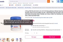 Sữa ByHeart nghi gây ngộ độc ở Mỹ vẫn bán trên sàn thương mại điện tử tại Việt Nam. (Ảnh chụp màn hình)