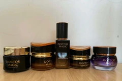 Sản phẩm mỹ phẩm của các công ty thuộc hệ sinh thái Mailisa được cơ quan công an kết luận không đảm bảo chất lượng và thành phần theo công bố. (Ảnh: PV/Vietnam+)