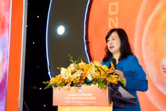 Bộ trưởng Bộ Y tế Đào Hồng Lan phát biểu tại Hội nghị. (Ảnh: PV/Vietnam+)