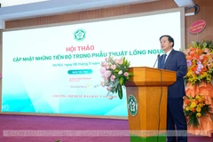 Phó giáo sư Đào Xuân Cơ - Giám đốc Bệnh viện Bạch Mai. (Ảnh: PV/Vietnam+)