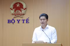 Thứ trưởng Thường trực Bộ Y tế Vũ Mạnh Hà. (Ảnh: T.M/Vietnam+)
