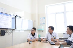 Việc thực hiện hồ sơ bệnh án điện tử thay thế hồ sơ bệnh án giấy mang lại nhiều lợi ích cho người bệnh và cán bộ y tế. (Ảnh: PV/Vietnam+)