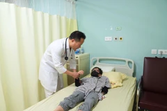 Bé Đ.K. 8 tuổi đã hoàn toàn hồi phục sức khỏe. (Ảnh: PV/Vietnam+)