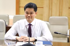Thứ trưởng Thường trực Bộ Y tế Vũ Mạnh Hà trong buổi tiếp và làm việc. (Ảnh: PV)