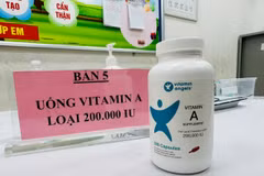 Vitamin A có vai trò quan trọng với tăng trưởng, thị giác và miễn dịch của trẻ. (Ảnh: T.G/Vietnam+)