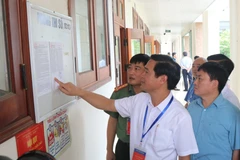 Bảo đảm mọi điều kiện tốt nhất cho công tác tổ chức Kỳ thi Tốt nghiệp THPT 2025. (Ảnh: Thái Hùng/TTXVN)