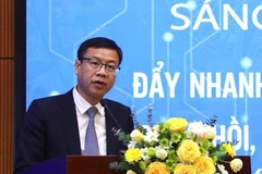 Thứ trưởng Bộ Khoa học và Công nghệ Lê Xuân Định. (Ảnh: Hoàng Hiếu/TTXVN)