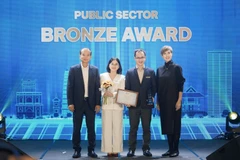 Tối 15/1 tại Hà Nội đã diễn ra Lễ công bố và trao Giải thưởng Số ASEAN 2025. (Ảnh: PV/Vietnam+)