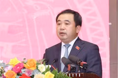 Ủy viên Bộ Chính trị, Bí thư Thành ủy Hà Nội Trần Đức Thắng. (Ảnh: Văn Điệp/TTXVN)