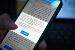 Zalo sẽ xoá tài khoản người dùng nếu không chấp nhận Thoả thuận dịch vụ. (Ảnh: Minh Sơn/Vietnam+)