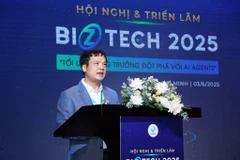 Ông Nguyễn Văn Khoa - Chủ tịch VINASA phát biểu khai mạc. (Ảnh: VINASA)