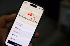 Hình ảnh trà sữa Chagee có hiển thị 'đường lưỡi bò' vi phạm được nhiều người chia sẻ trên mạng . (Ảnh: Minh Sơn/Vietnam+)