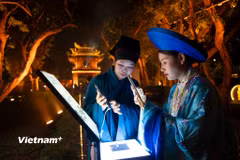 Giới trẻ trải nghiệm hành trình khoa cử xưa của Việt Nam bằng công nghệ AI