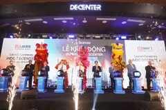 Dự án Trung tâm Dữ liệu AIDC DeCenter tại Đà Nẵng chính thức được khởi động. (Ảnh: PV/Vietnam+)