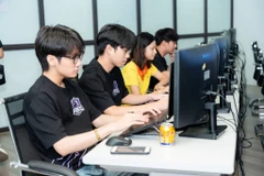 Các thí sinh tại Vòng Sơ khảo Cuộc thi Sinh viên An ninh mạng 2025. (Ảnh: NCA)